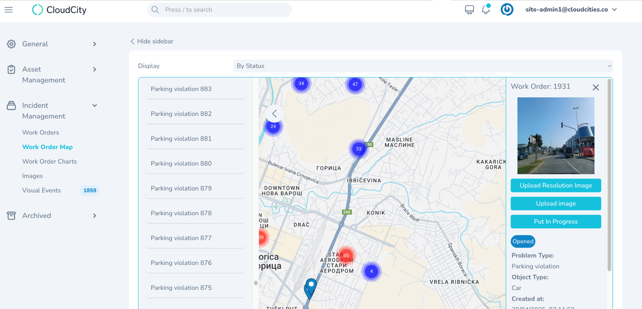 Laptop showing Digital Twin Asset Management Capabilities